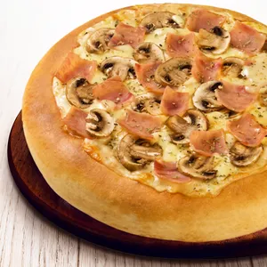 Jamón champiñones
