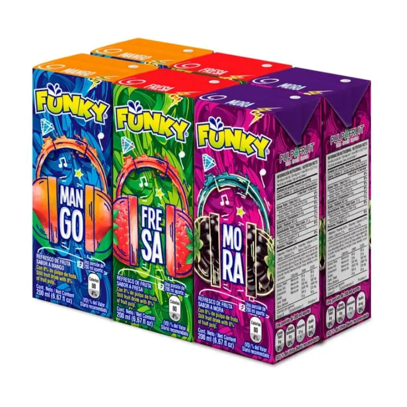 REFRESCO FUNKY 200ML PAGUE 5 LLEVE 6 - Supermercados La 80 | Compra online