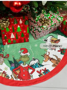 PISO FALDA NAVIDENO GRINCH MEDIANO