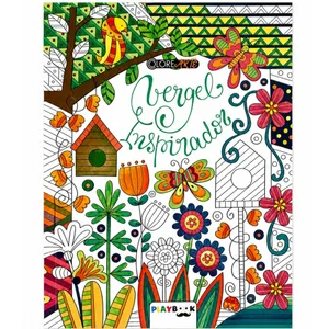 Vergel inspirador - Libro para colorear