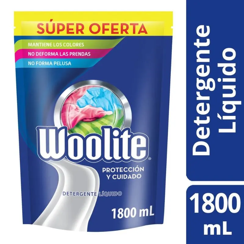 Detergente liquido woolite todos los dias x 1800 ml Detergente liquido woolite todos los dias x 1800 ml