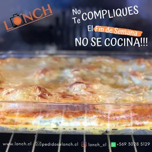 Lasaña Lonch 6 porciones