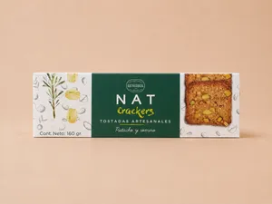 Tostadas Pistacho-romero Nat Crackers
