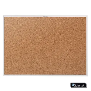 Pizarra de corcho 60 x 45 cm con marco de aluminio