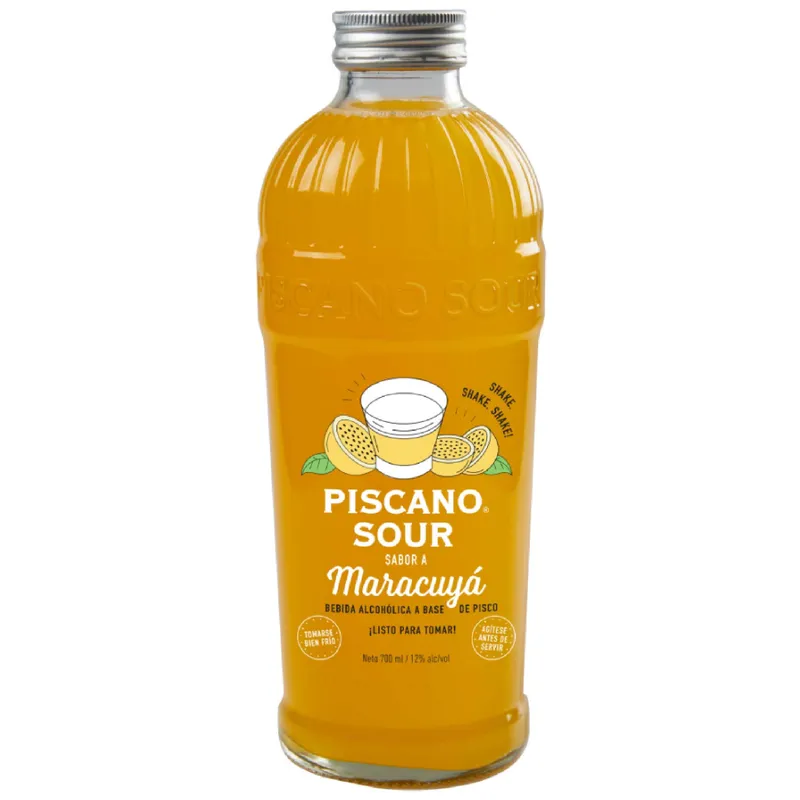 Piscano Sour Maracuyá 700 ml Piscano Sour Maracuyá 700 ml
