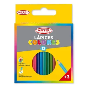 Est 12 Lapiz Color Artel Cortos