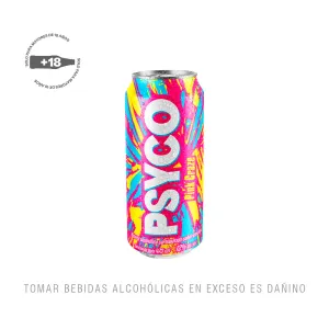 Rtd Psyco Pink Craze Alcohol 12% Alc Vol x 473 ml
