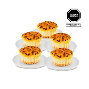 Pack (5 Cheesecake De Maracuya)