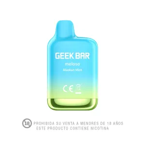 Vapeador Electrónico Geekbar Meloso Alaska Mint 1500 Puff  1 und