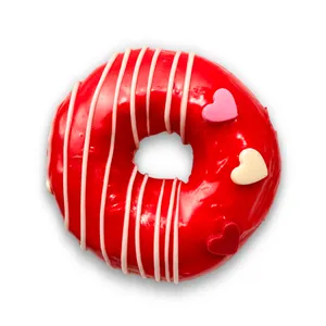 Donut Premium Flechazo Roja