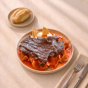 Dryed beef with Chilaquiles (550 g) Dryed beef with Chilaquiles (550 g)