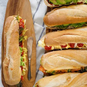Baguette con relleno a elección