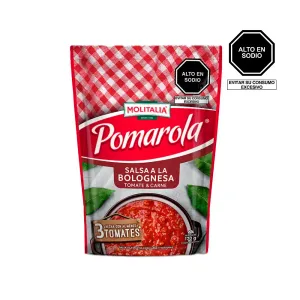 Salsa A La Bolognesa Pomarola X 170 Gr
