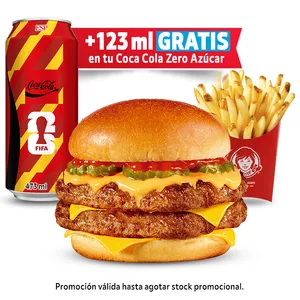 Combo Cheddar Melt Doble