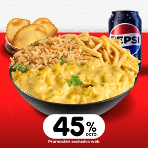 Wok Combo Aji de Gallina 45%