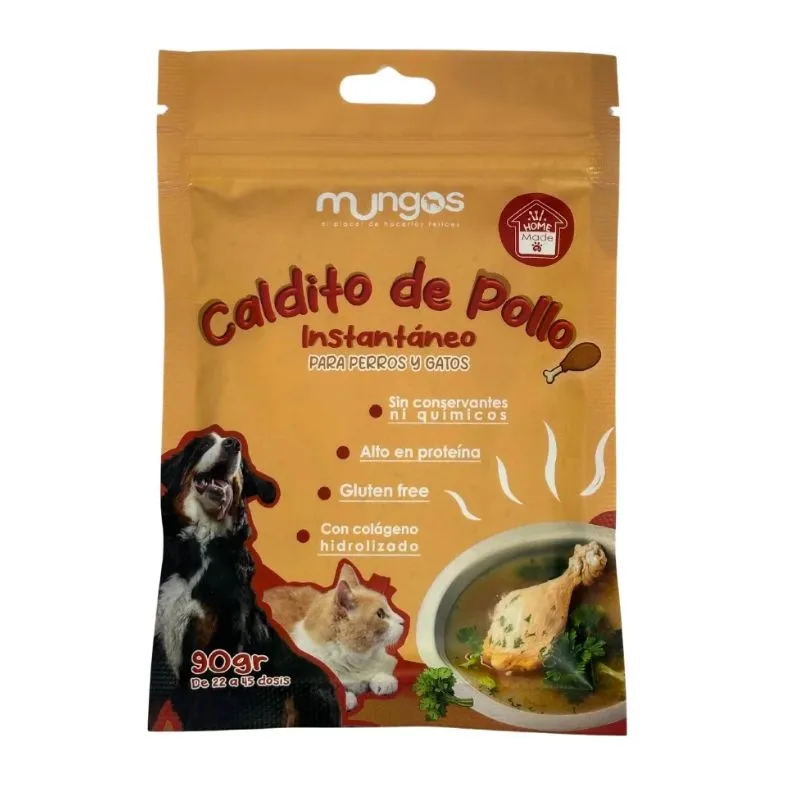 Caldito de Pollo Instantáneo Mungos x 90 gr