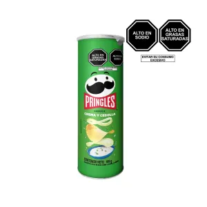 Papas Pringles Sour & Cream X 109 Gr