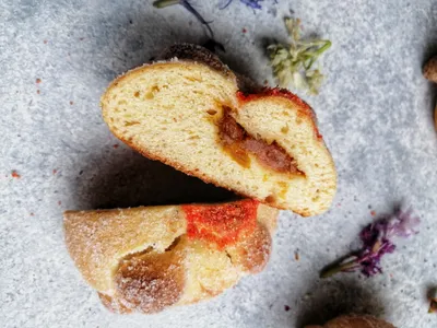 PAN DE MUERTO VEGAN