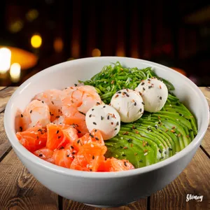Bowl Camarón Salmon