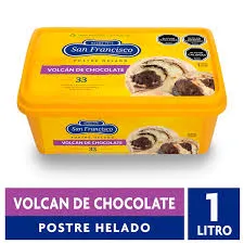cassata S.F. volcan de chocolate