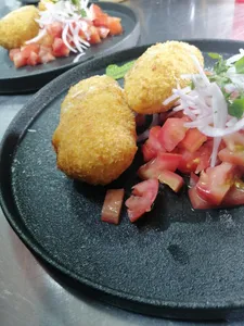 🌱Papa rellena vegetariana y chilena