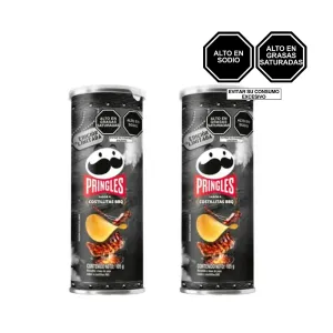 Pack (2 Papas Pringles Costillitas Bbq X 105G)