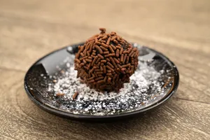 Trufas con chocolate