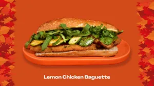 Lemon Chicken Baguette