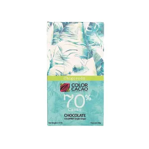 Chocolate color cacao 70% Chigorodó x 60 grs