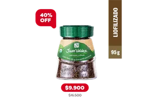 Café Liofilizado Organico 95 g