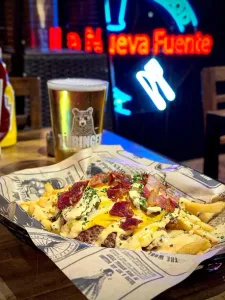 Burger & Bacon Fries