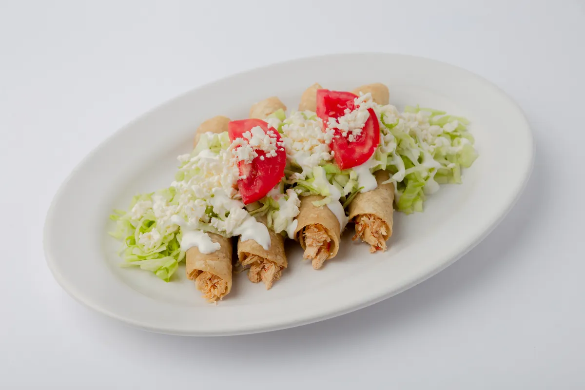 Tacos Dorados De Pollo Tacos Dorados