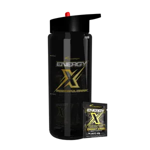 BEBIDA ENERGIZANTE ENERGY X POWERFUL DRINK X 112.5 GRS 25 SOBRES+TERMO