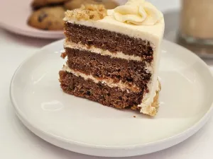 Torta Zanahoria Porción