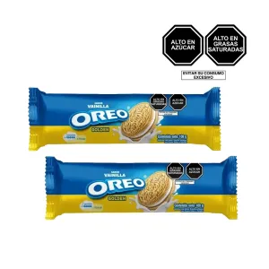 Pack (2 Galleta Oreo Golden Rollo X 108 Gr)