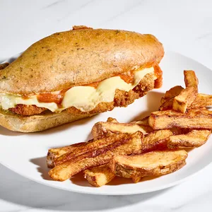 Sándwich milanesa napolitana