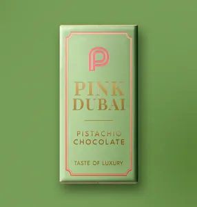 Pink Dubai Chocolate Bar