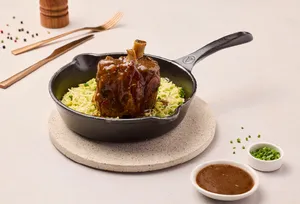 Risoni codillo de cerdo