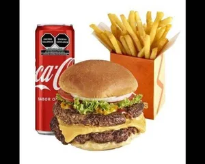 Combo hamburguesa doble
