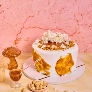 Torta ChocoBlanco y Macadamia Grande
