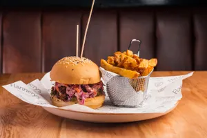 Pulled Lamb Sandwich