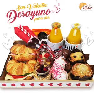 Desayuno romántico para dos