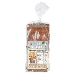 Pan integral con canela fit cook x 440 grs