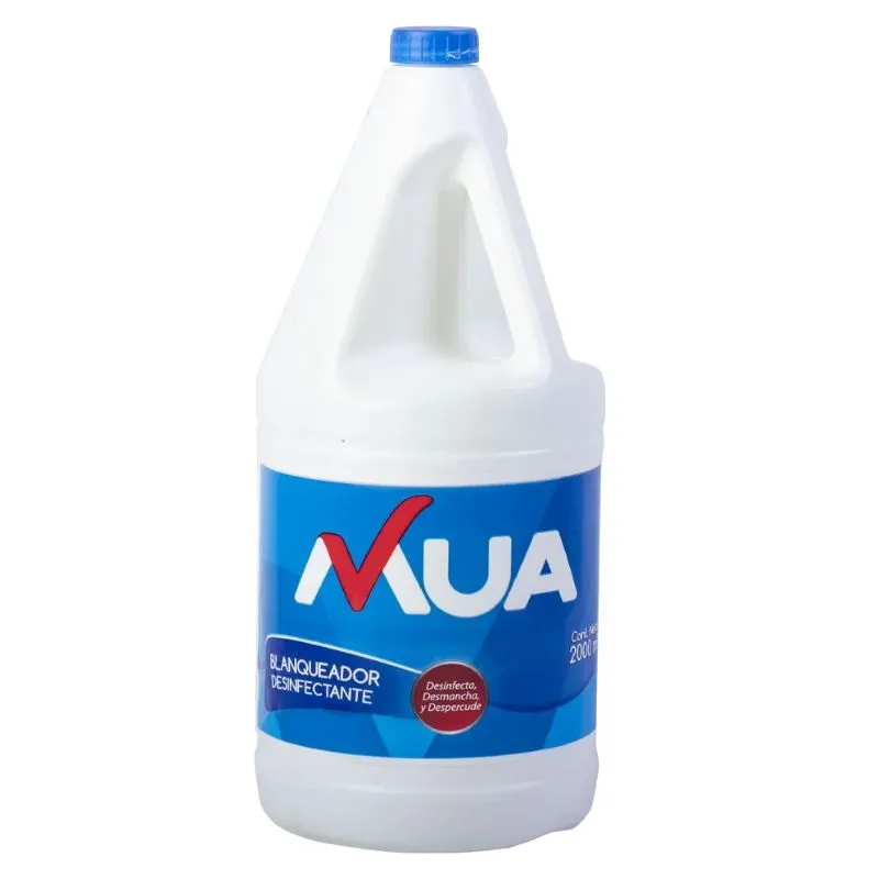 BLANQUEADOR DESINFECTANTE MUA 2000ML REGULAR
