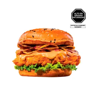 Hamburguesa Prime Chicken Diablo Renzo Garibaldi