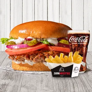 Combo Smashter Burger Clásica