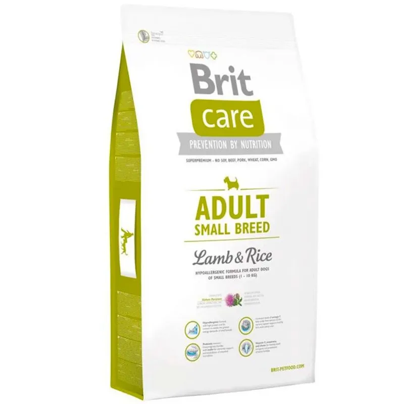 Brit dog adult small breed Lamb & Rice 7,5 kg