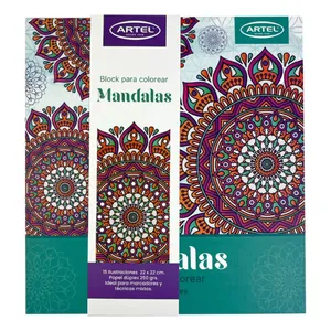Mandalas block para colorear