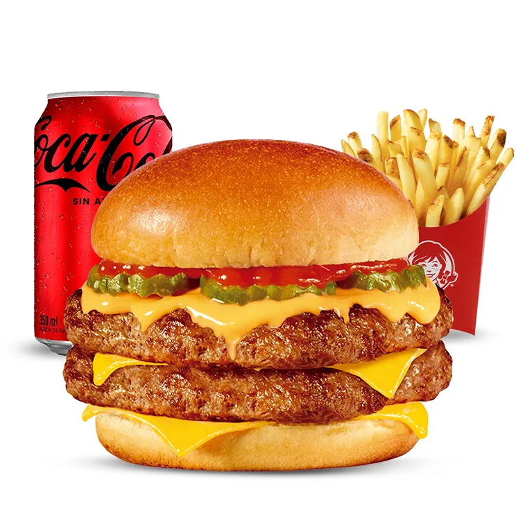 Combo Cheddar Melt Doble Combo Cheddar Melt Doble