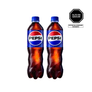 Pack 2 Pepsi Cola 450 Ml Pet Cj C/15